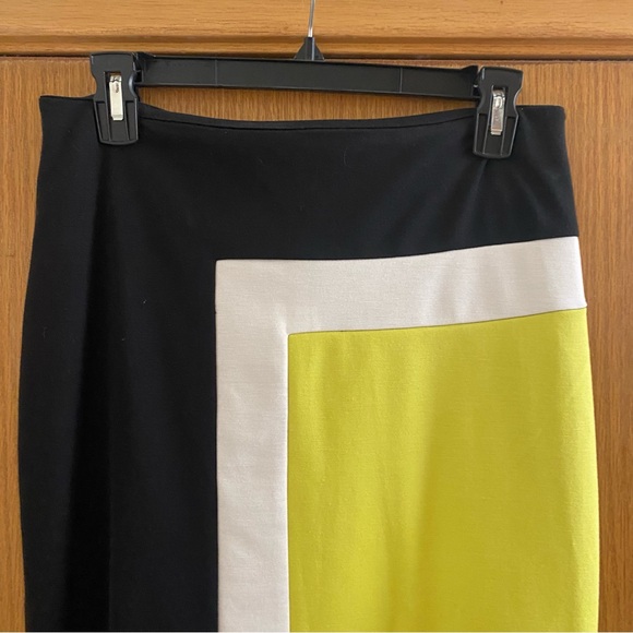 MERONA • NEW! Colorblock Stretch Bodycon Skirt - Size 2 - Picture 6 of 12